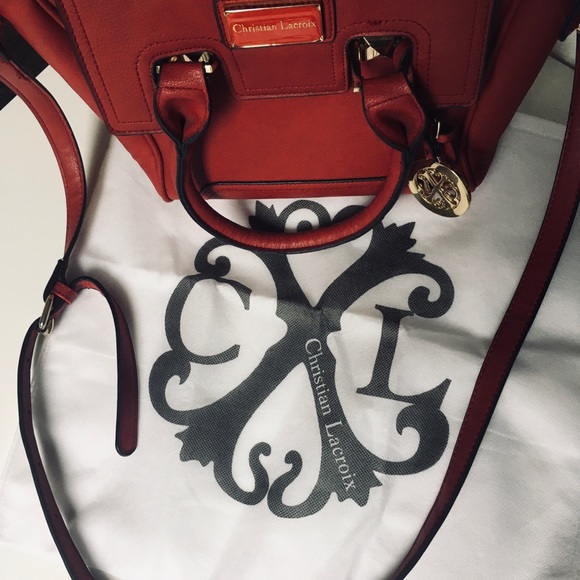 Christian Lacroix Red shoulder bag - Picture 9 of 10